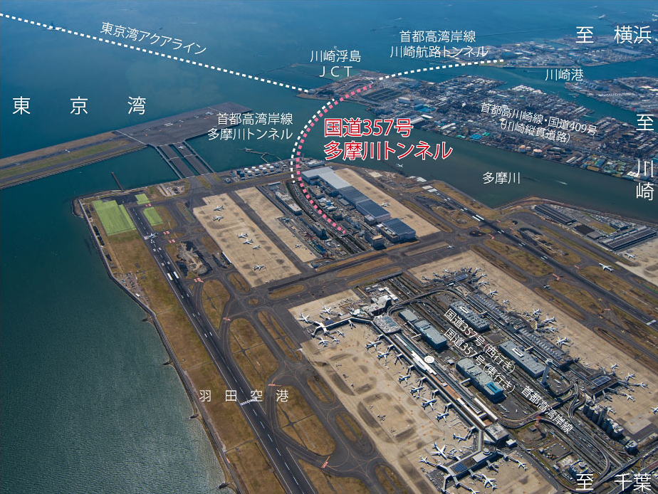 国道357号多摩川トンネル他事業監理業務