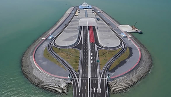 香港珠海マカオ大橋人工島トンネル工事の最終継手改善案検討及び施工図審査