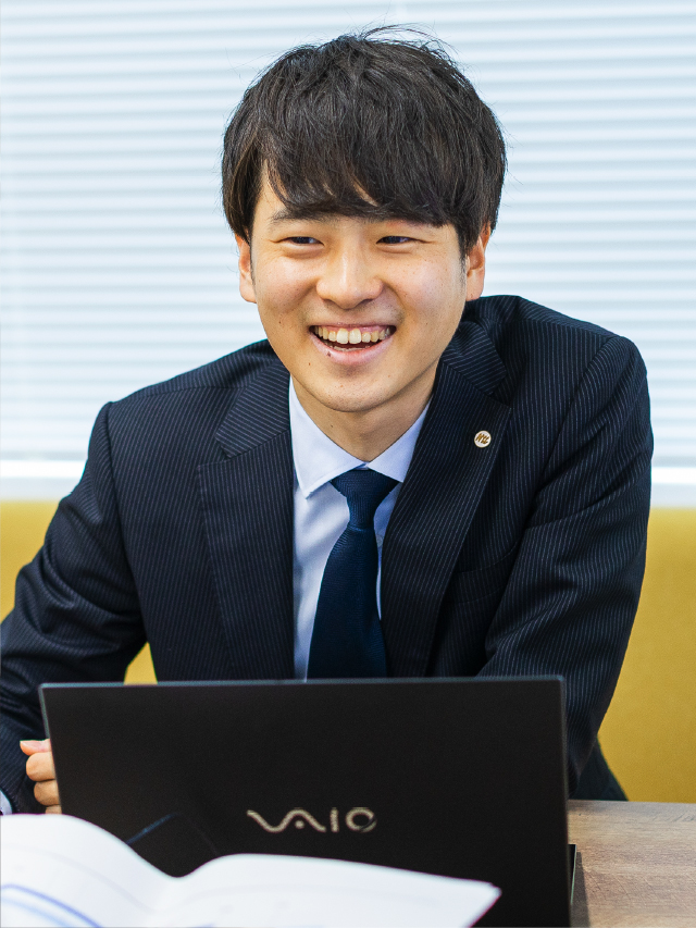 入社一年目で大規模プロジェクトの担当者に抜擢される。
